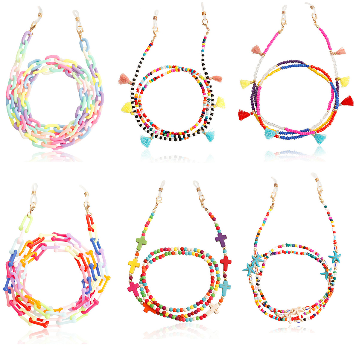 Sunglass Retainer Cord - Nueva cadena de gafas de moda,
