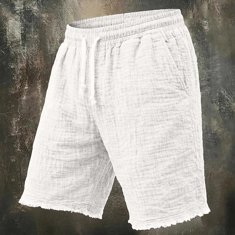 Pantalones Cortos de Lino Rasg - Short Linen Drawstring reseña y precio