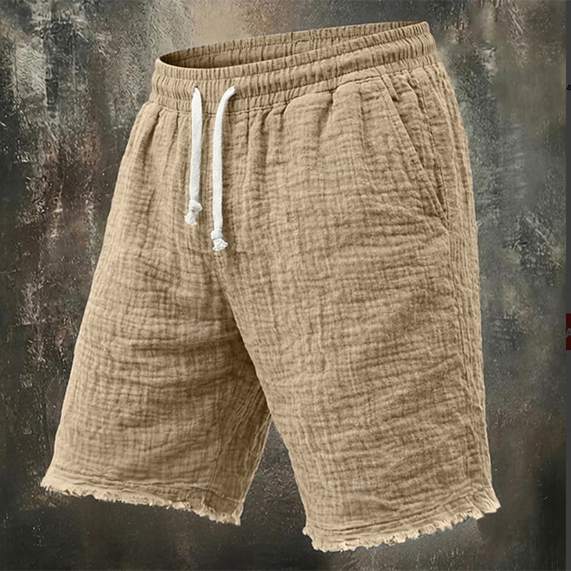 Pantalones Cortos de Lino Rasg - Short Linen Drawstring reseña y precio