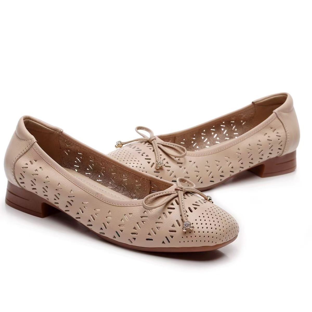 Zapatos de mujer de cuero genu - Casual Sandal Leather reseña y precio
