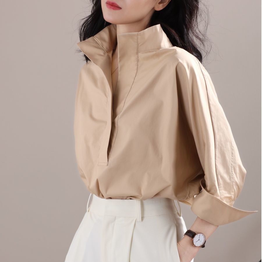 Camisa sin mangas con cuello a - Shirt Camp Collar reseña y precio