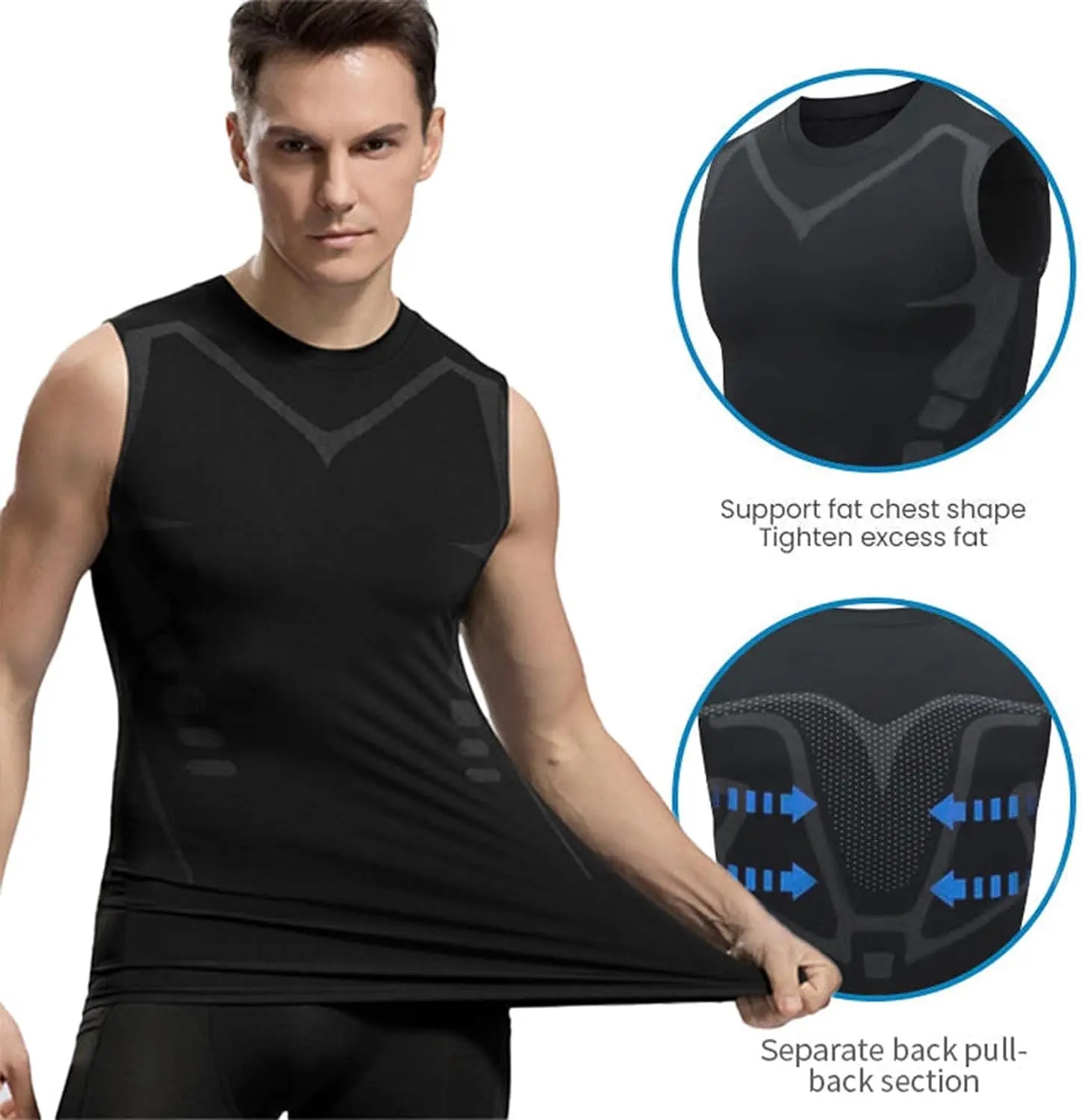 Nueva Camiseta Deportiva de Co - Tank Top Muscle reseña y precio